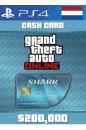Grand Theft Auto Online: Tiger Shark Card GTA Online - GTA V (5) (Netherlands) (PS4)