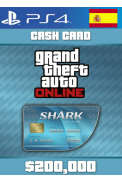 Grand Theft Auto Online: Tiger Shark Card GTA Online - GTA V (5) (Spain) (PS4)