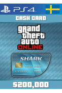 Grand Theft Auto Online: Tiger Shark Card GTA Online - GTA V (5) (Sweden) (PS4)