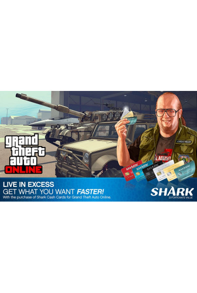 Grand Theft Auto V - Criminal Enterprise Starter Pack and Great White Shark Card Bundle