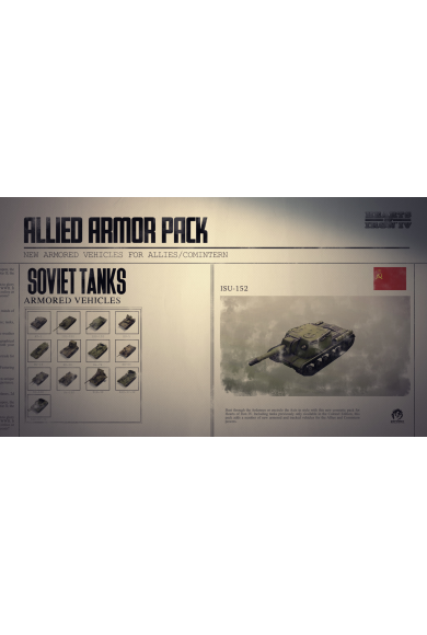 Hearts of Iron IV: Allied Armor Pack (DLC)