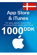 Apple iTunes Gift Card - 1000 (DKK) (Denmark) App Store