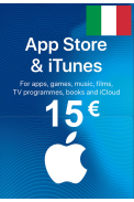 Apple iTunes Gift Card - 15€ (EUR) (Italy) App Store