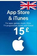 Apple iTunes Gift Card - £15 (GBP) (UK/United Kingdom) App Store