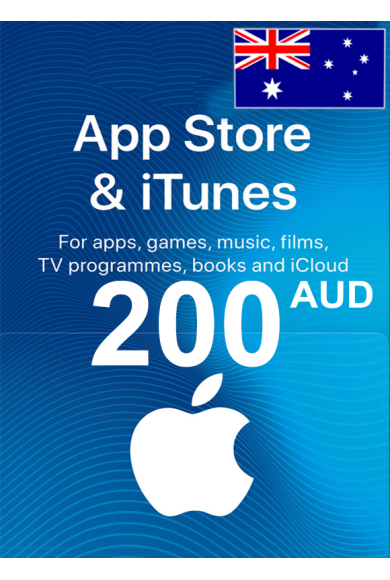 Apple iTunes Gift Card - 200 (AUD) (Australia) App Store