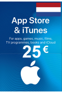 Apple iTunes Gift Card - 25€ (EUR) (Netherlands) App Store