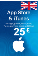 Apple iTunes Gift Card - £25 (GBP) (UK/United Kingdom) App Store