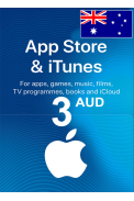 Apple iTunes Gift Card - 3 (AUD) (Australia) App Store