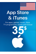 Apple iTunes Gift Card - $35 (USD) (USA/North America) App Store