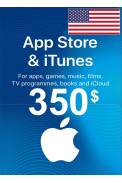 Apple iTunes Gift Card - $350 (USD) (USA/North America) App Store