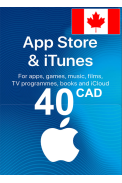 Apple iTunes Gift Card - 40 (CAD) (Canada) App Store