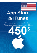 Apple iTunes Gift Card - $450 (USD) (USA/North America) App Store