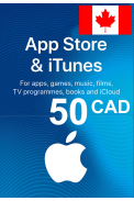 Apple iTunes Gift Card - 50 (CAD) (Canada) App Store