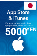Apple iTunes Gift Card - 5000 (YEN) (Eastern Asia) App Store