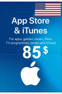 Apple iTunes Gift Card - $85 (USD) (USA/North America) App Store
