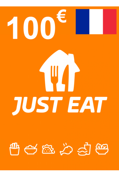 Just Eat Gift Card 100€ (EUR) (France)