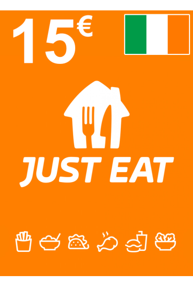 Just Eat Gift Card 15€ (EUR) (Ireland)