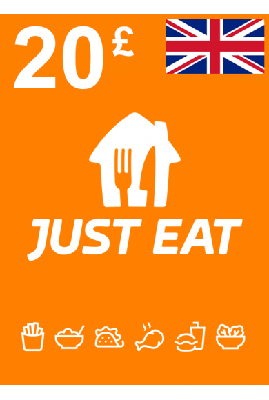 Just Eat Gift Card £20 (GBP) (UK - United Kingdom)