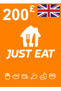 Just Eat Gift Card £200 (GBP) (UK - United Kingdom)