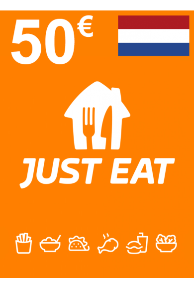 Just Eat Gift Card 50€ (EUR) (Netherlands)