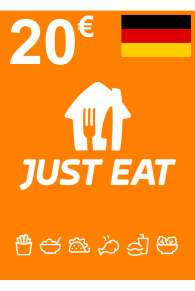 Lieferando / Just Eat Gift Card 20€ (EUR) (Germany)