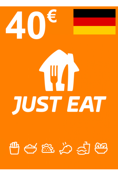 Lieferando / Just Eat Gift Card 40€ (EUR) (Germany)