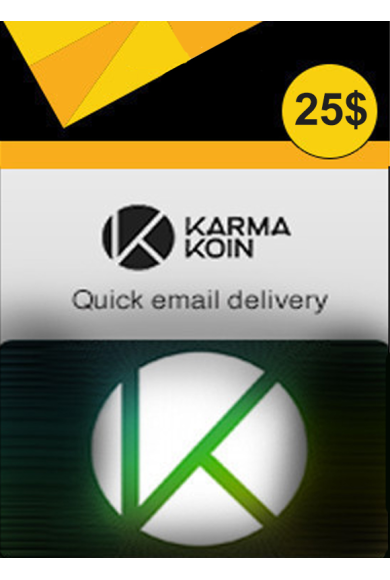 Karma Koins Gift Card 25$ (USD)