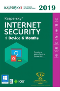 Kaspersky Internet Security 2019 - 1 Device 6 Months