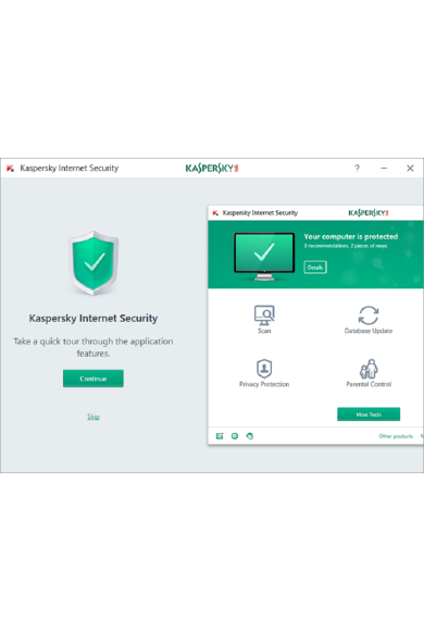 Kaspersky Internet Security 2018 - 3 Device 1 Year