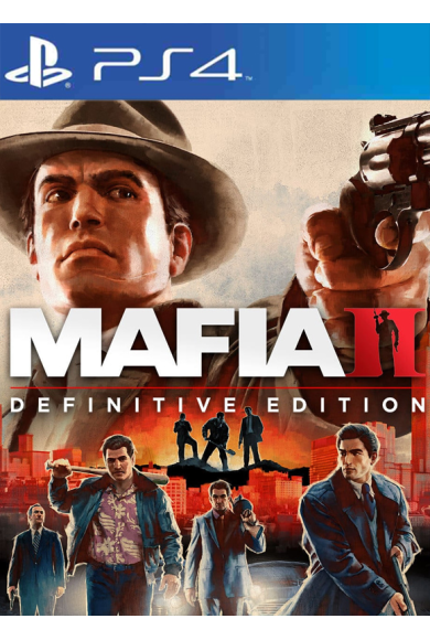 XBOX PS4 Mafia 2 Definitive CUSTOM REPLACEMENT CASE NO DISC SEE DESCRIPTION