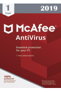 McAfee Antivirus - 1 Device 1 Year