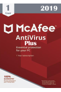 McAfee Antivirus Plus - 1 Device 1 Year