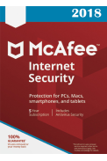 McAfee Internet Security 2018 - Unlimited Device 1 Year