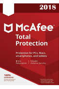 McAfee Total Protection 2018 - Unlimited Device 1 Year