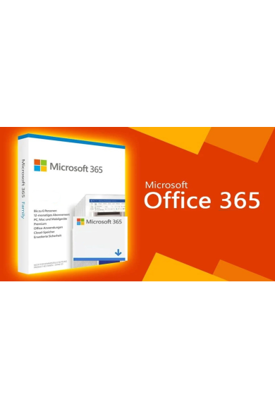 Microsoft Office 365 Family - 6 User 6 Months