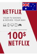 Netflix Gift Card 100$ (AUD) (Australia)