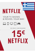 Netflix Gift Card 15€ (EUR) (Greece)