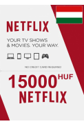 Netflix Gift Card 15000 (HUF) (Hungary)