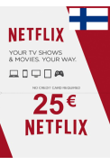 Netflix Gift Card 25€ (EUR) (Finland)
