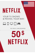 Netflix Gift Card $50 (USD) (USA)
