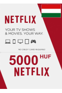 Netflix Gift Card 5000 (HUF) (Hungary)