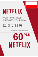 Netflix Gift Card 60 (PLN) (POLAND)