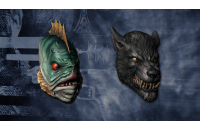 PAYDAY 2 - Lycanwulf and The One Below Masks (DLC)