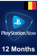 PSN - PlayStation NOW - 12 months (Belgium) Subscription