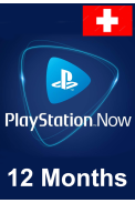 PSN - PlayStation NOW - 12 months (Switzerland) Subscription