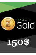 Razer Gold Gift Card 150$ (USD) (USA)