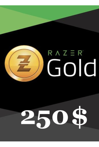 Razer Gold Gift Card 250$ (USD) (USA)
