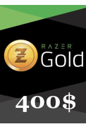 Razer Gold Gift Card 400$ (USD) (USA)