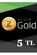Razer Gold Gift Card 5 (TL) (Turkey)