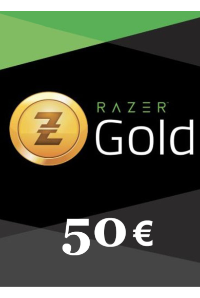 Razer Gold Gift Card 50€ (EUR) (EUROPE)